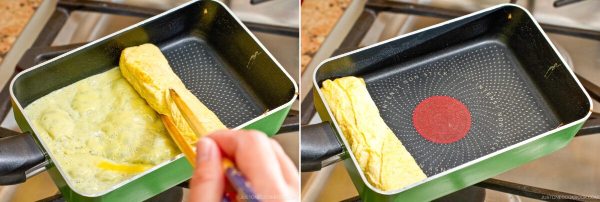 Dashimaki Tamago (Japanese Rolled Omelette / Tamagoyaki) • Just